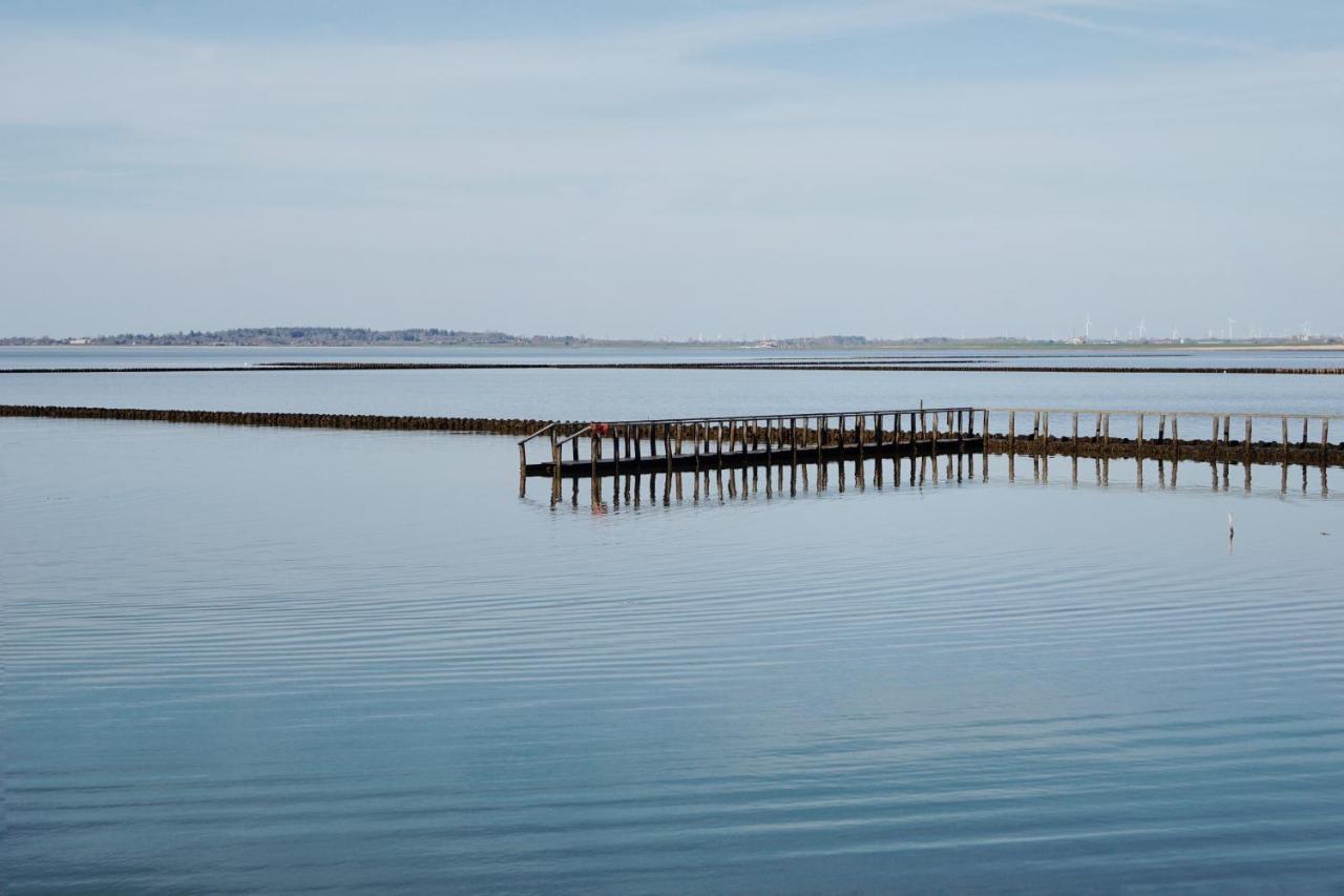 Moderne Kuestenbutze In Nordseenaehe Mildstedt Bagian luar foto
