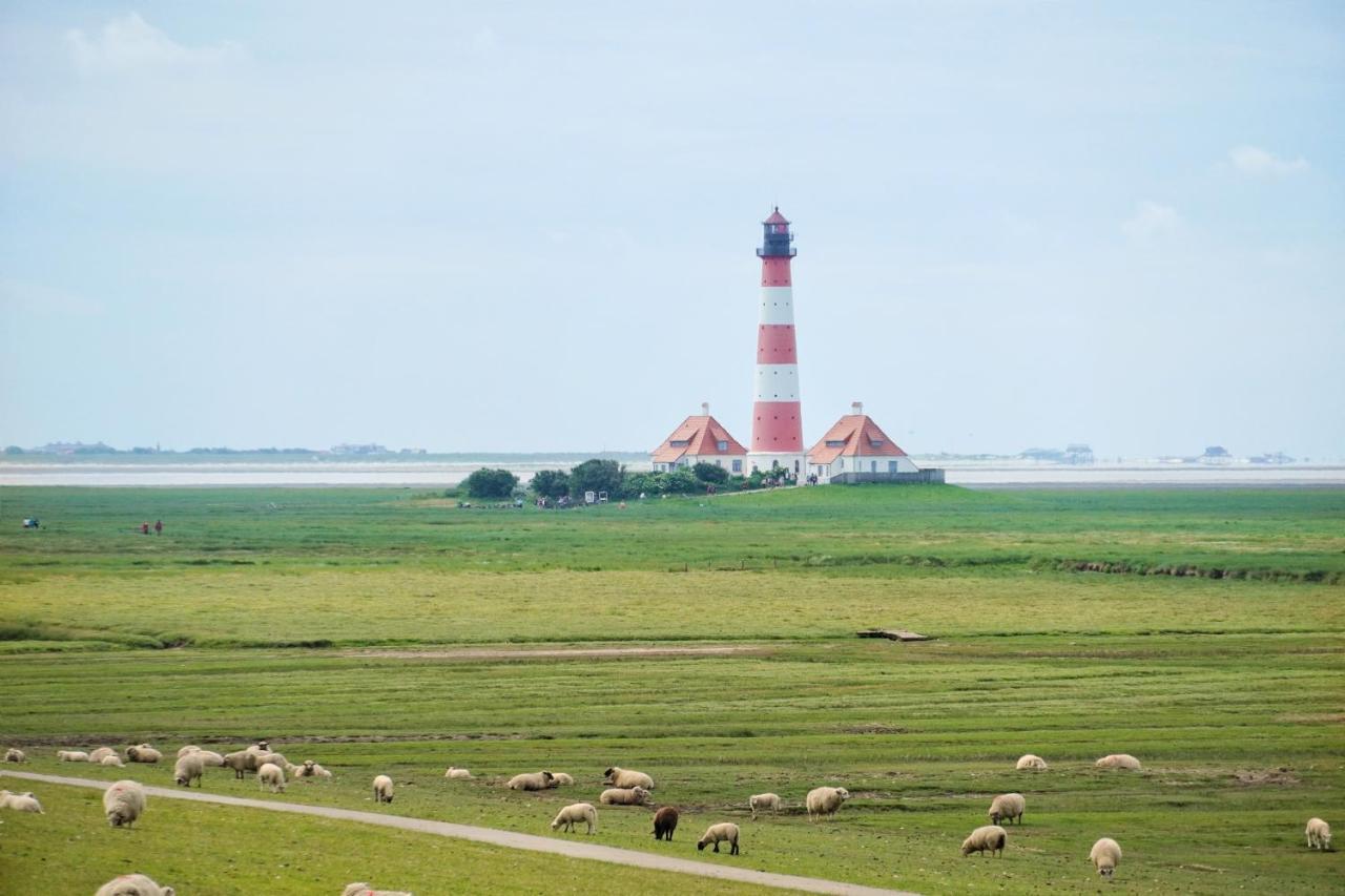Moderne Kuestenbutze In Nordseenaehe Mildstedt Bagian luar foto